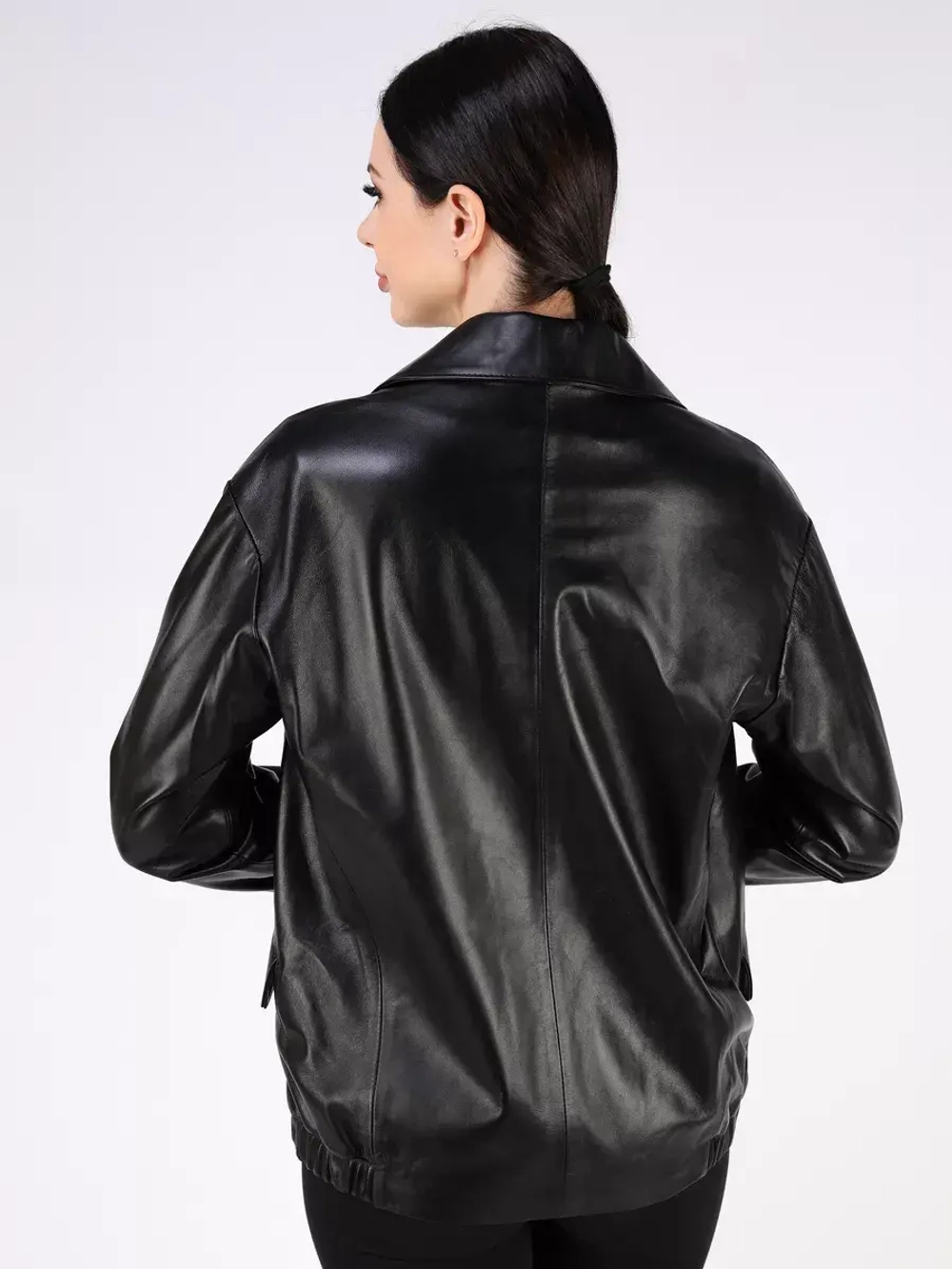 Кожаная куртка осень натуральная Турция