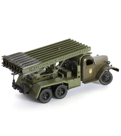 Сборная модель ZVEZDA Гвардейский реактивный миномет БМ-13 «Катюша», 1/35