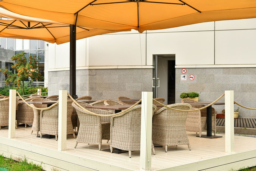 "Равенна" плетеное кресло из искусственного ротанга, цвет бежевый