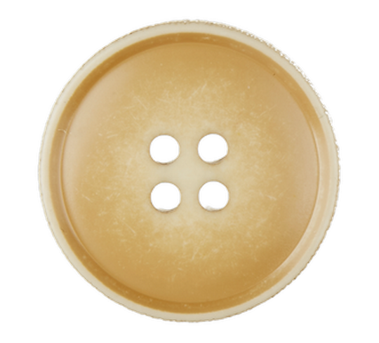 пуговица беж 28L/18мм пластик, матовая, 4 прокола NE154