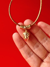 Кожаный шнурок Желудь