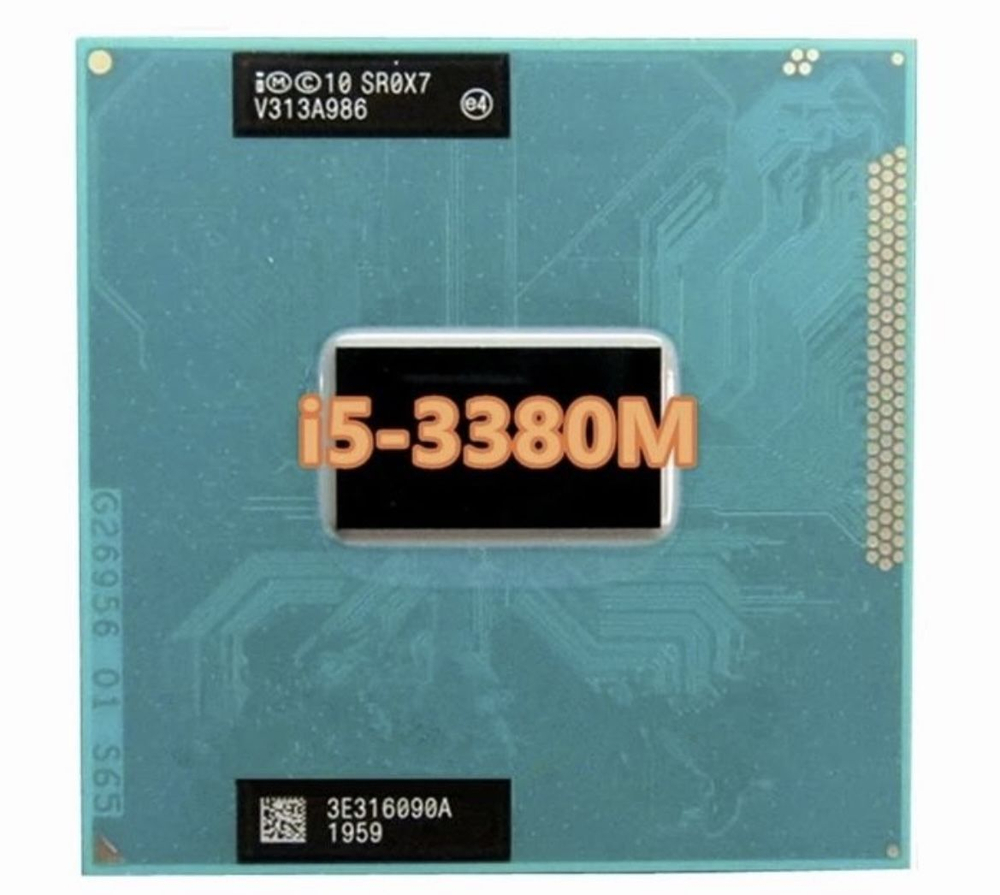 Процессор ноутбука Intel Core i5-3380M, SR0X7