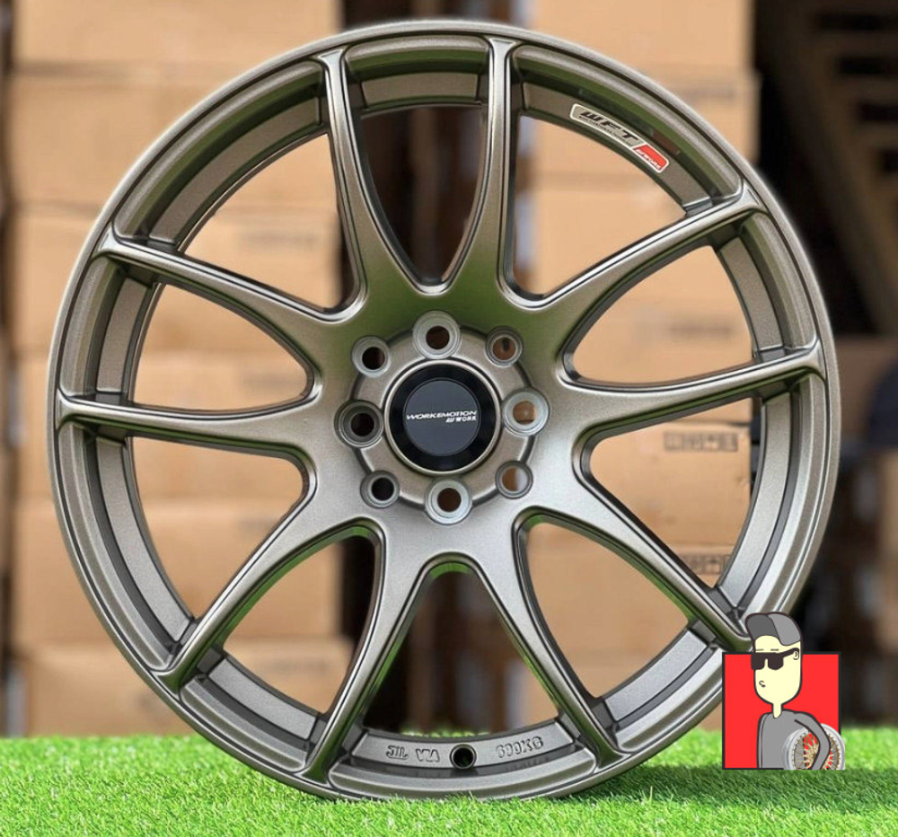 Комплект дисков Work Emotion CR Kiwami 17x8 et35 4x100/4x114.3