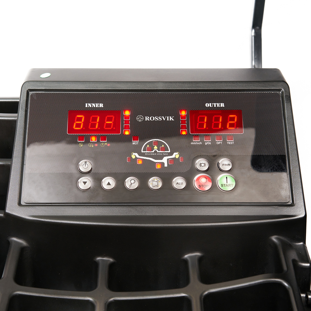 Станок балансировочный ROSSVIK VT-64, 220В, RAL5005 СИНИЙ