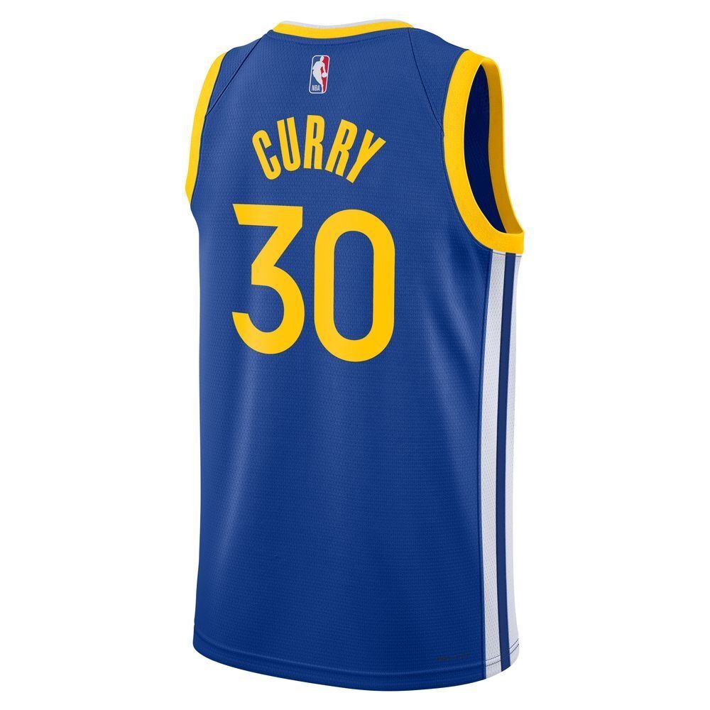 Баскетбольная джерси Golden State Warriors Icon Edition 2022/23 Nike Dri-FIT NBA Swingman Jersey - Stephen Curry