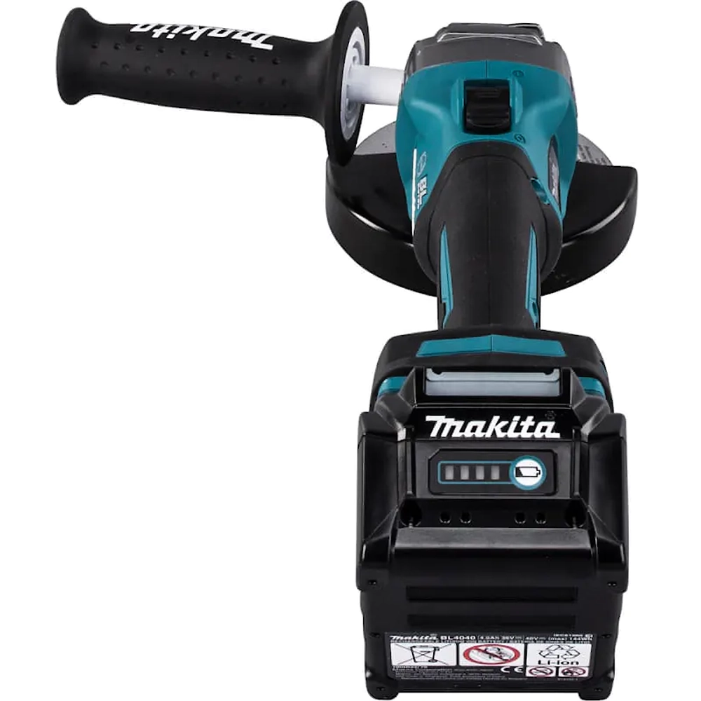 Makita GA005GM201 аккумуляторная угловая шлифовальная машина (2 x 4 Ач, ЗУ) GA005GM201
