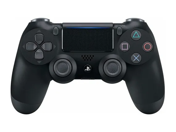 Геймпад Sony DualShock PS4 Оригинал Б/У (Черный, Датчики холла)