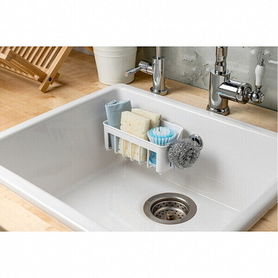 Держатель подвесной на присосах 18,8*8,9*9,3см «HELPER» белый