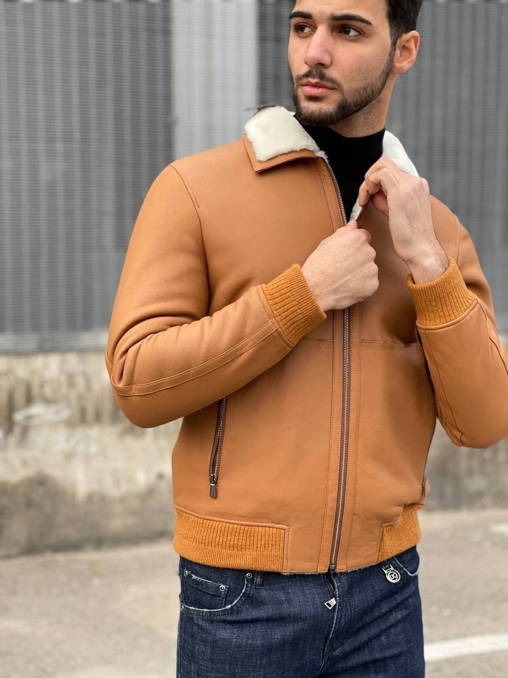 Куртка с мехом Loro Piana