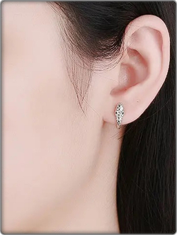 Серьги кольца "Змейки".