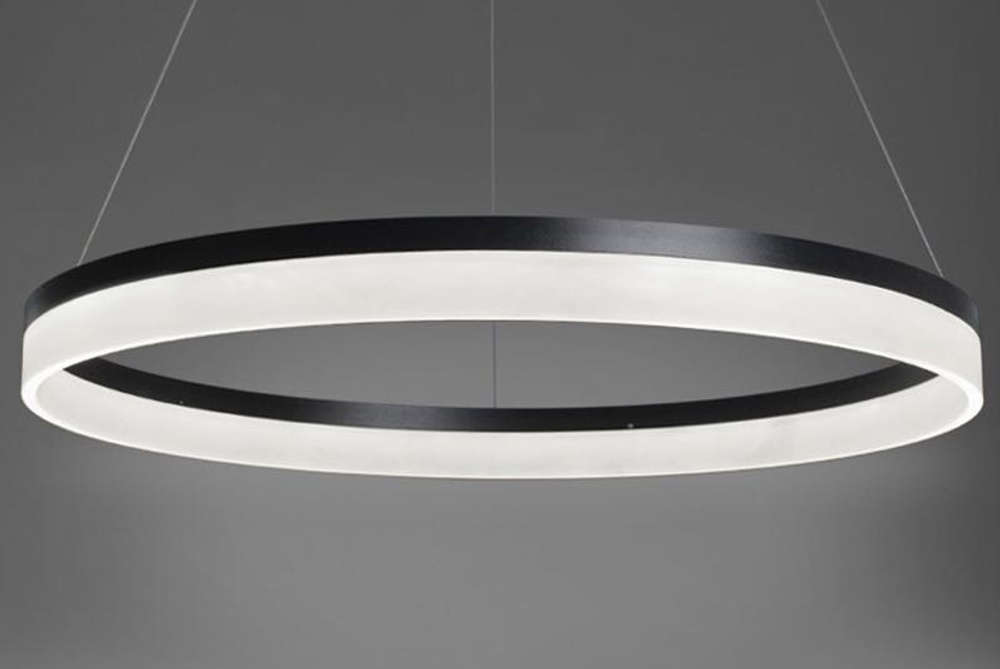 Подвесной Led дизайнерский светильник  Corona by SONNEMAN D40 (черный)