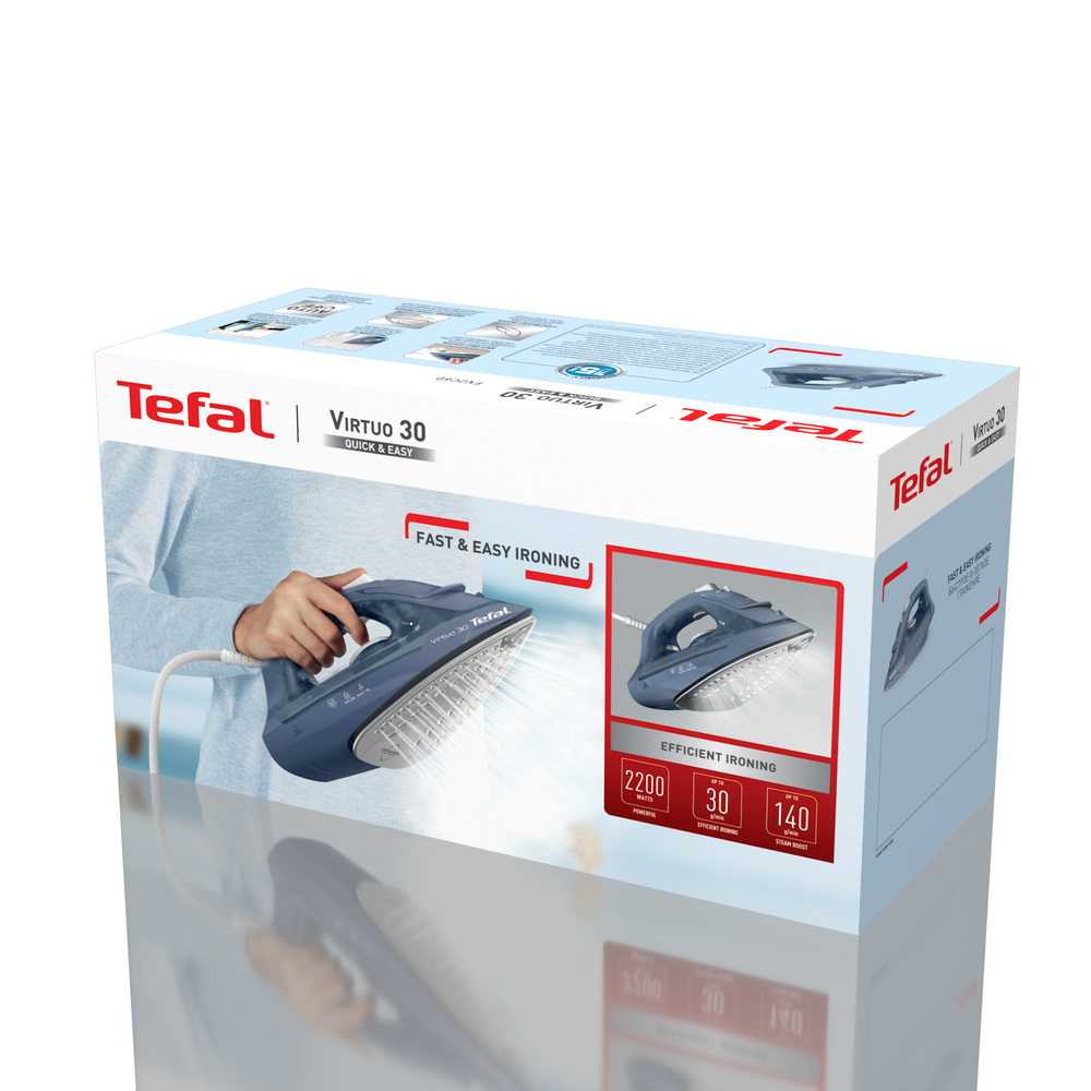 Паровой утюг Tefal Virtuo 30 FV2C60E0