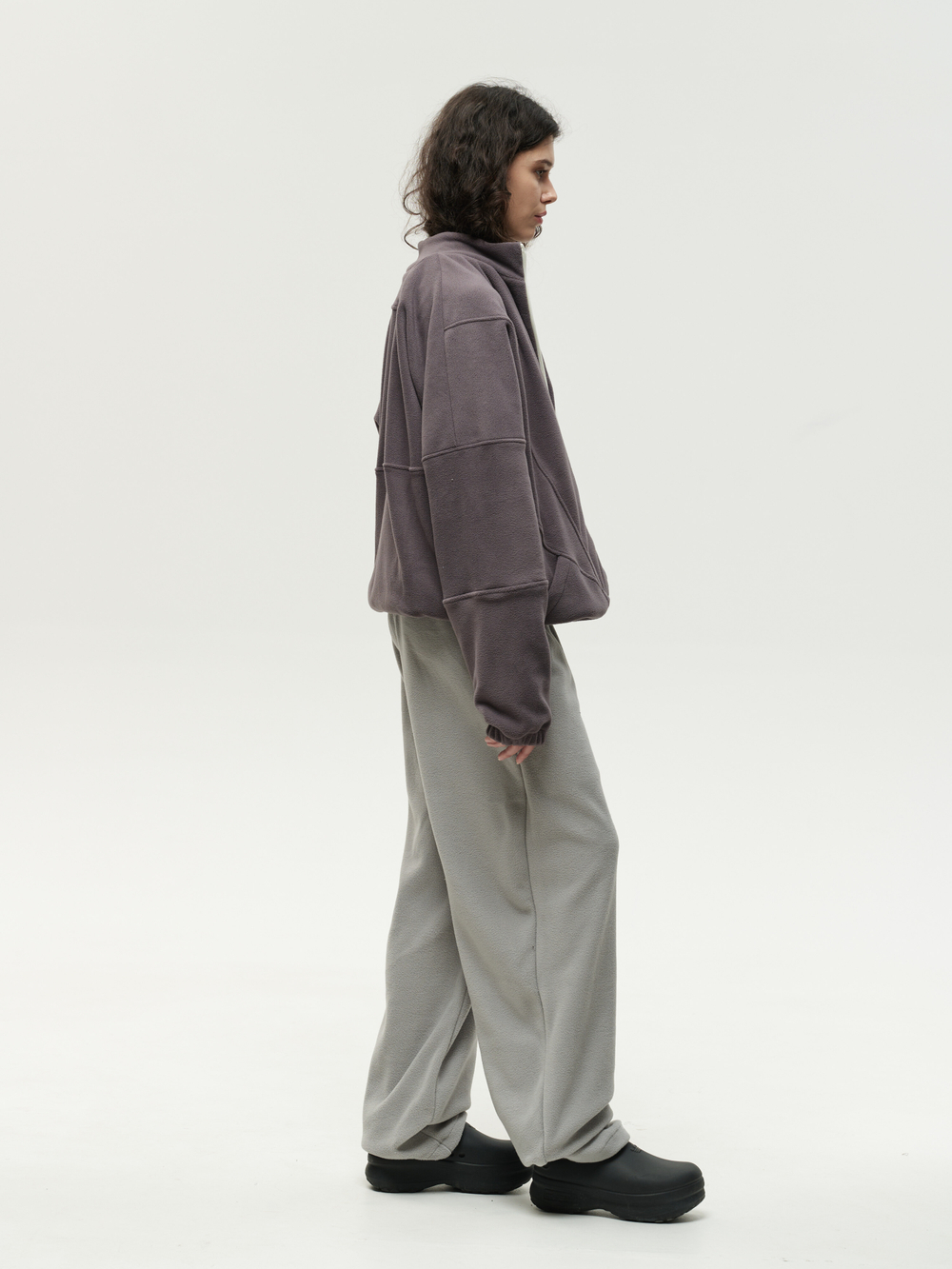 Zip-Up Sweatshirt Grey Excalibur