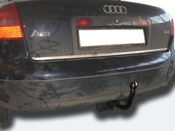 Фаркоп(прицепное) Лидер-Плюс для AUDI A6 (4B2) (седан, универсал) 1997-2004(паспорт и сертификат в комплекте)(без электрики)A103-A
