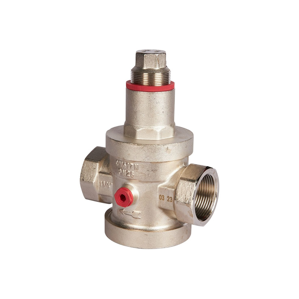 Регулятор давления поршневой ROMMER - 1"1/4 (ВР/ВР, PN25, Tmax 100°C, настройка 1-6 бар)