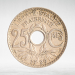 France, 25 Centimes 1929 - Edmond-Émile Lindauer, VF