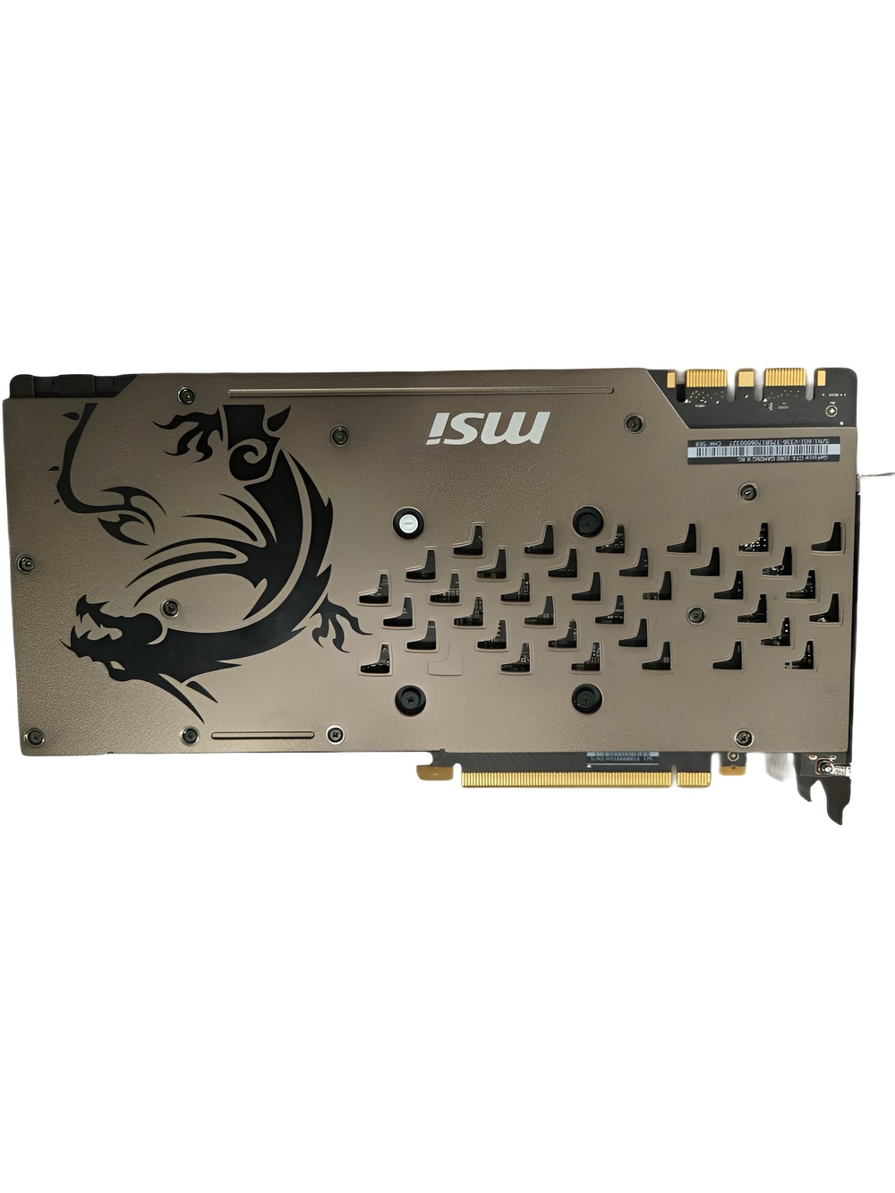 Видеокарта MSI GeForce GTX 1080 GAMING X 8Gb
