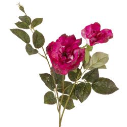 GAEM Цветок искусственный "Роза", L21 W18 H80 см, 2в.