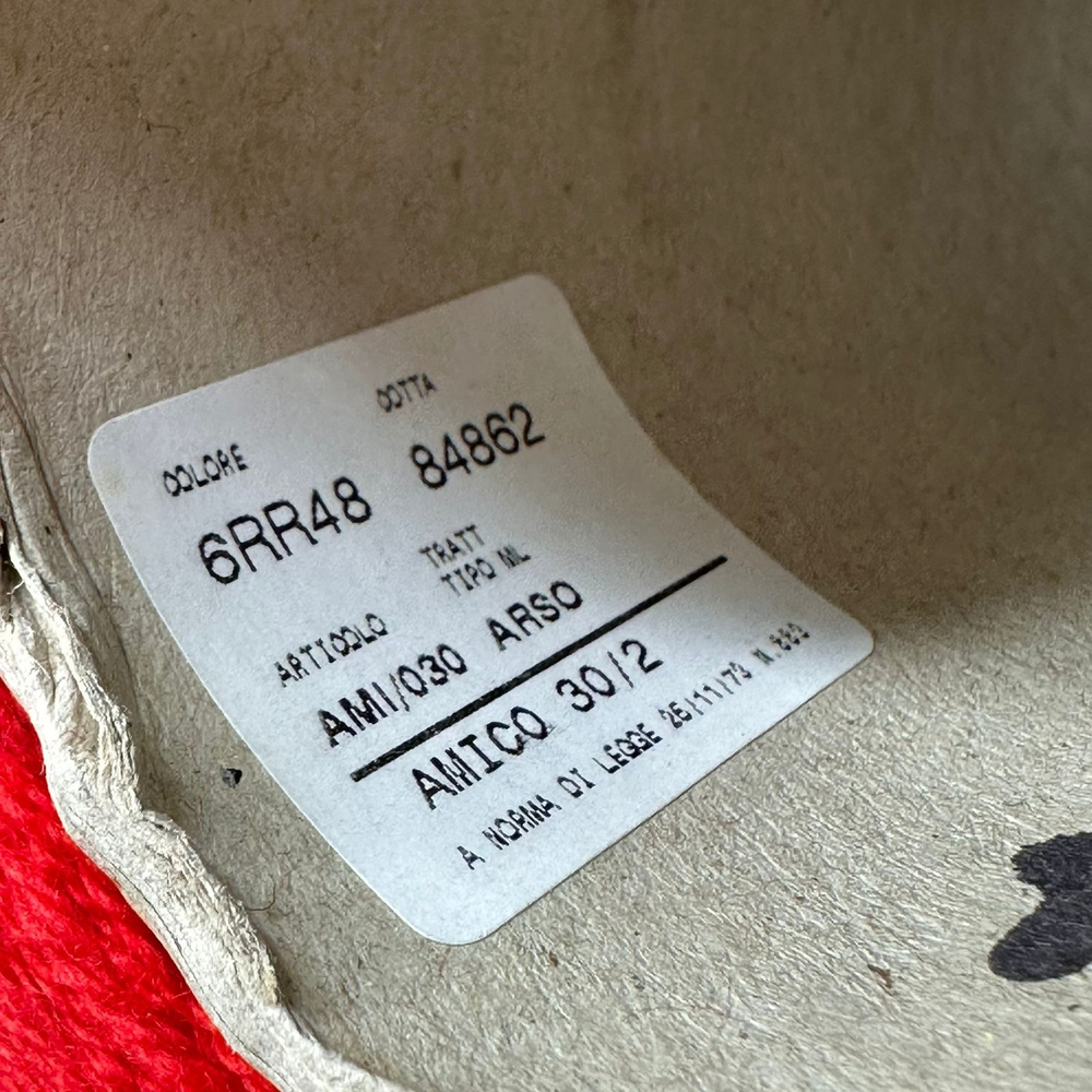 AMICO SOFT - Lanerossi Filati; 100% меринос; 1500м/100гр, 2/30; col. 6RR48, цвет: красный