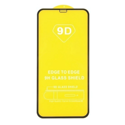 Стекло для iPhone 11/XR на полный экран в тех.упак. (в комп. 25 шт), 010630-25 Черный CM