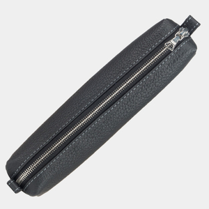 Пенал Cartouche из кожи теленка черного цвета