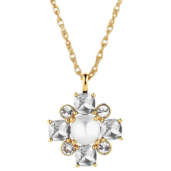 Колье Dyrberg Kern SASSI SG CRYSTAL / WHITE PEARL 430068