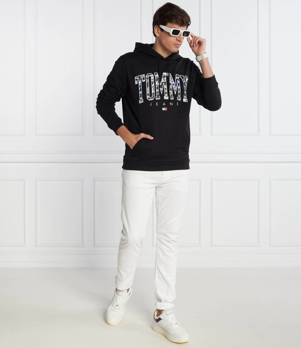 Худи CAMO NEW VRSTY Tommy Jeans - черный(DM0DM17810)