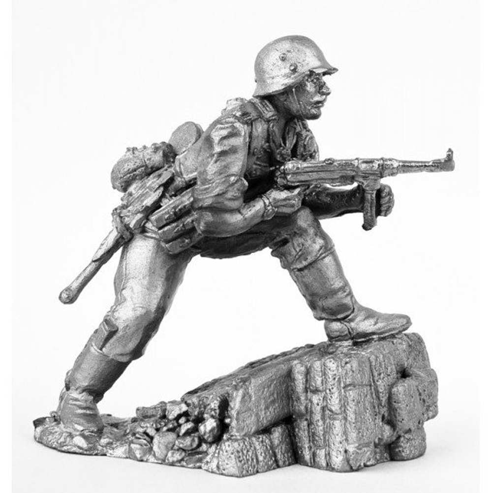 Солдатик оловянный Немецкий пехотинец, 1944 г.