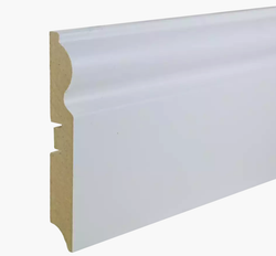Плинтус МДФ Smartprofile Gloss 110С белый 16x110х2400 мм
