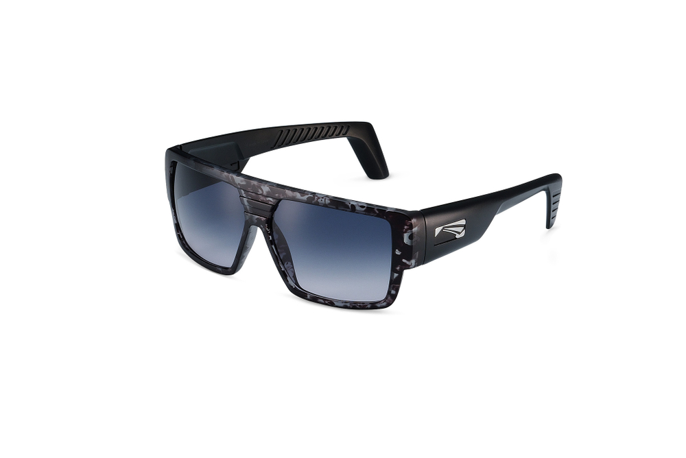 Спортивные очки LiP Rock / Grey Turtle-Matt Black / CR39 Polarized / Zeiss Gradient Smoke