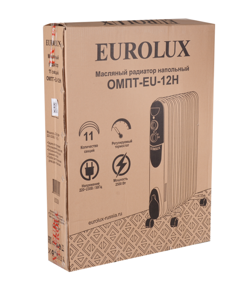 Масляный радиатор Eurolux ОМПТ-EU-12Н