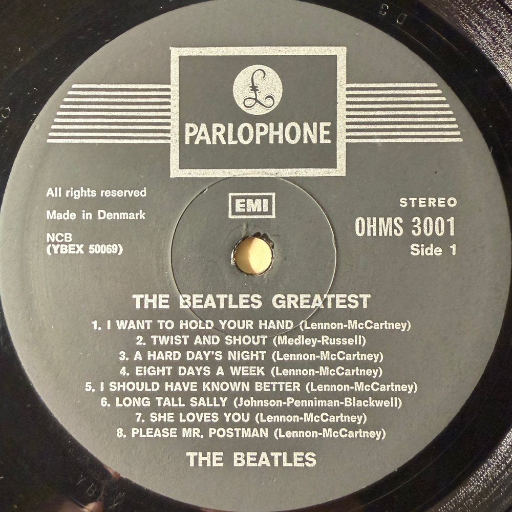 The Beatles - Beatles' Greatest (Дания 1970г.)