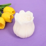 Свеча «Нежный цветок» 7*6 см (140 гр), (упаковка 8*8*9 см)