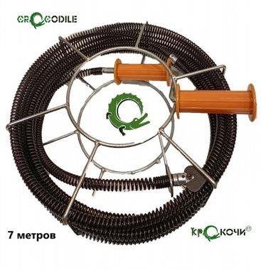 Набор для прочистки канализации со спиралью 16мм*5м