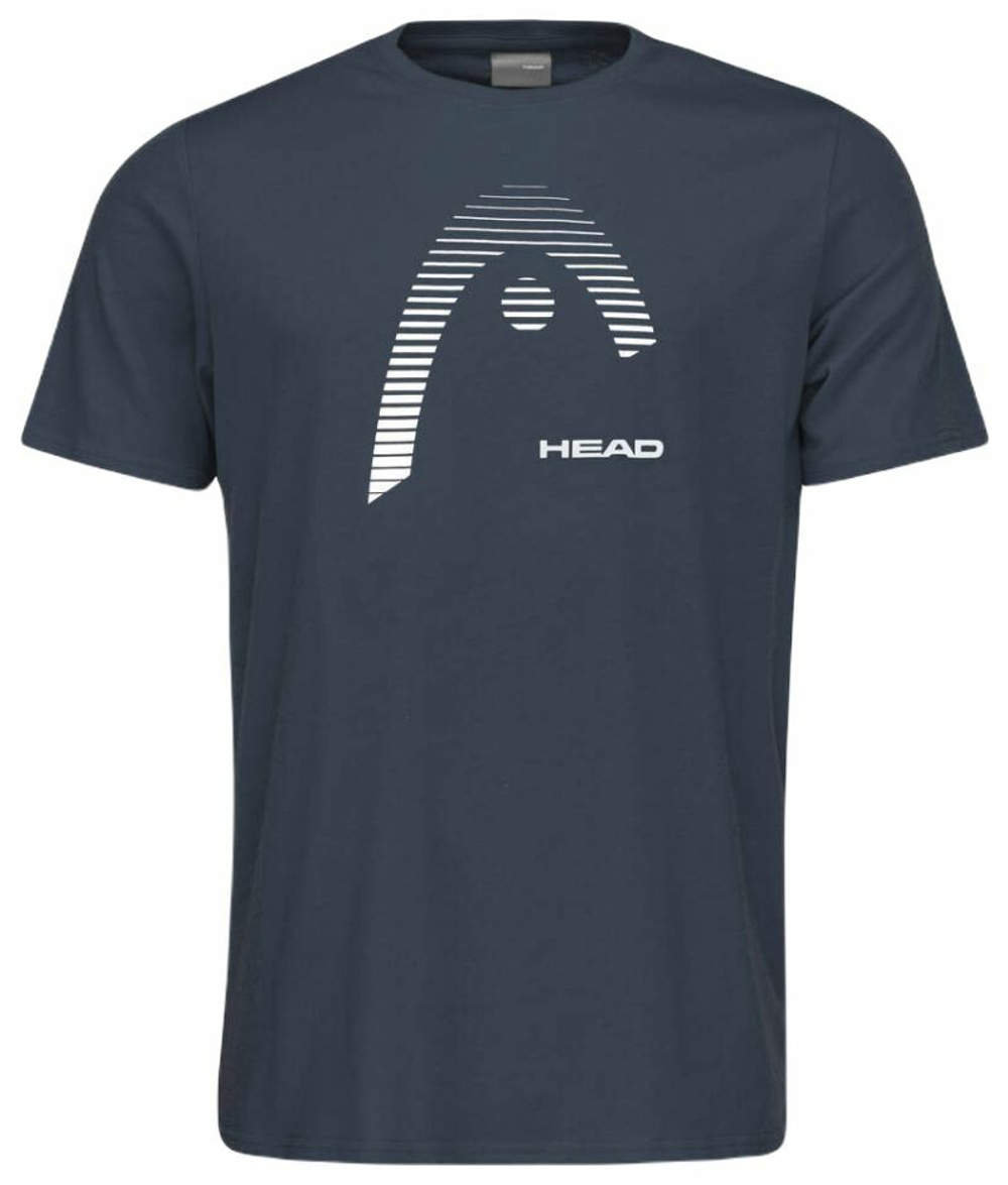 Мужская теннисная футболка Head Club Carl T-Shirt - небесный