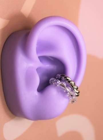 Кафф двойной бусины 20 мм