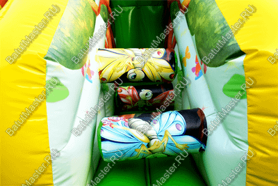 Коммерческий надувной батут "Сафари" 6*5*5 м