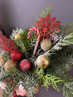 Новогодняя композиция в кружке «Новогодние чудеса»