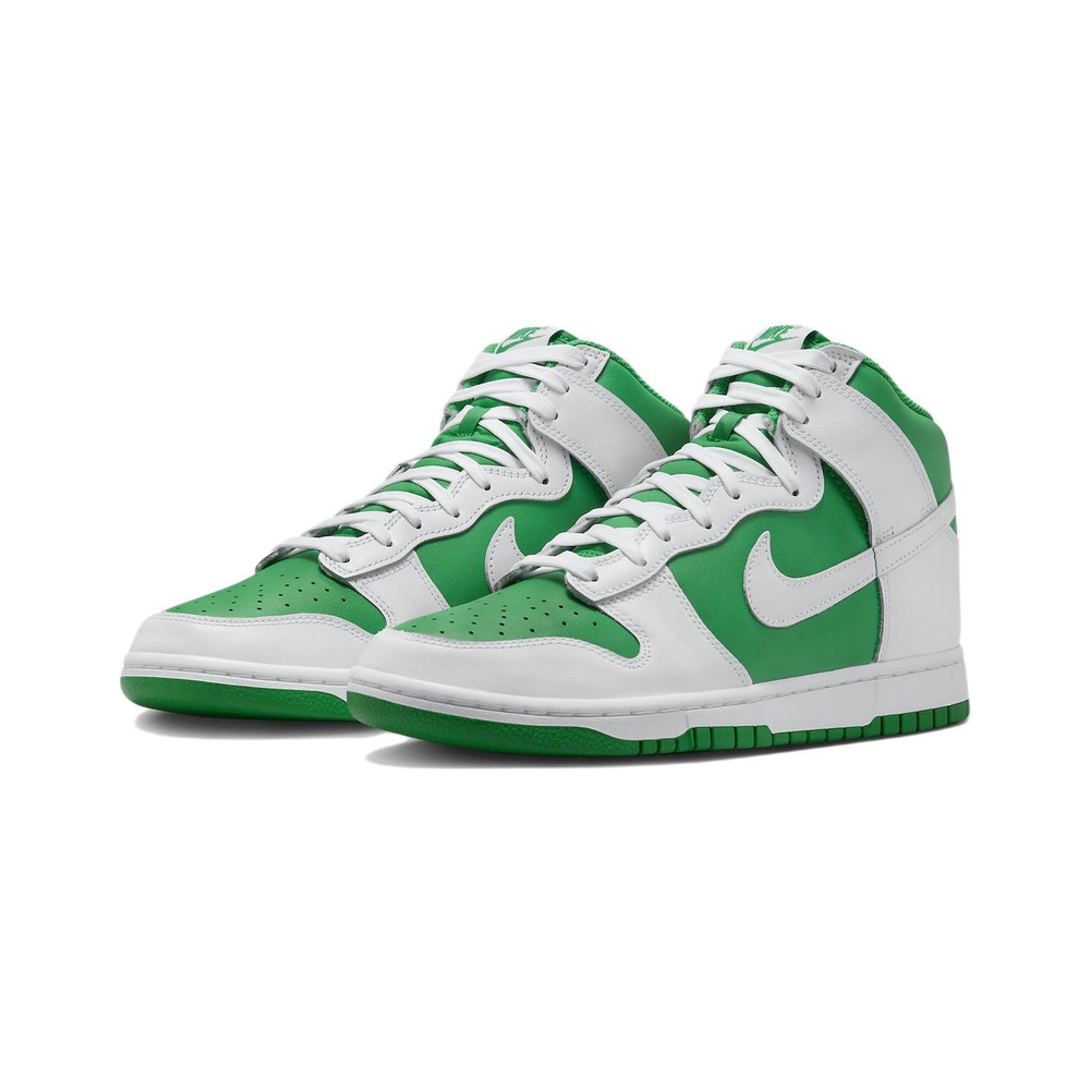 Кроссовки Nike Dunk High Stadium Green and White
