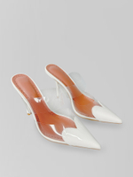 Туфли Bai Sen K639-2 с острым носом и силиконовыми вставками