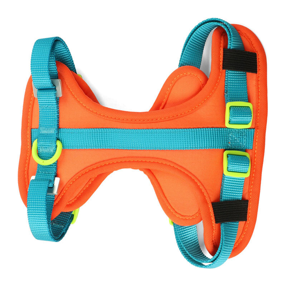 Шлейка-жилетка мягкая "Рио" XS, оранжевая, обхват шеи 240-350мм, обхват груди 290-460мм, Triol