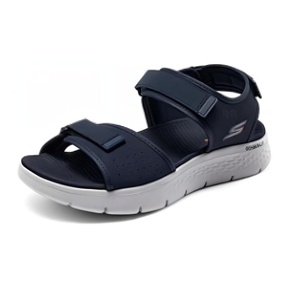 Skechers Go Walk Flex 'Blue Orange'