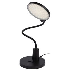 Настольный светильник ЭРА NLED-501-10W-BK светодиодный черный | Светодиодные настольные лампы