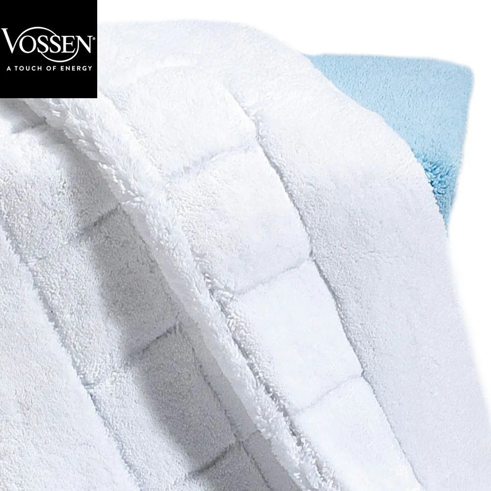 Коврик для унитаза 55x65 Vossen Exclusive 472 nepal синий