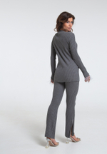 Костюм брючный трикотажный женский  Dolce Vita (кардиган+брюки)