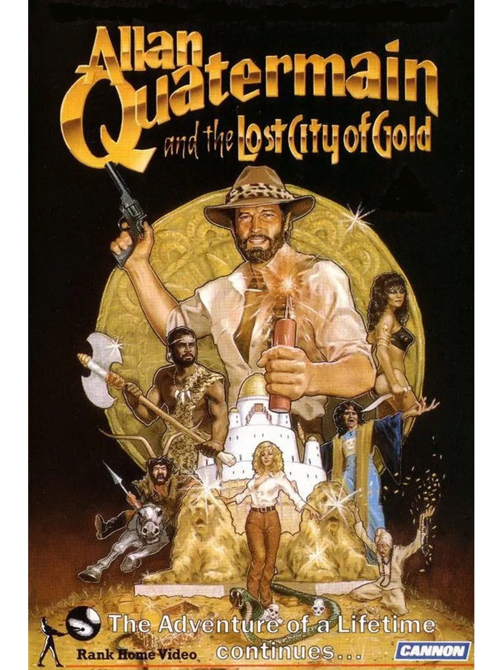 Аллан Куотермейн и затерянный город золота ( 1986 ) (DVD-R)