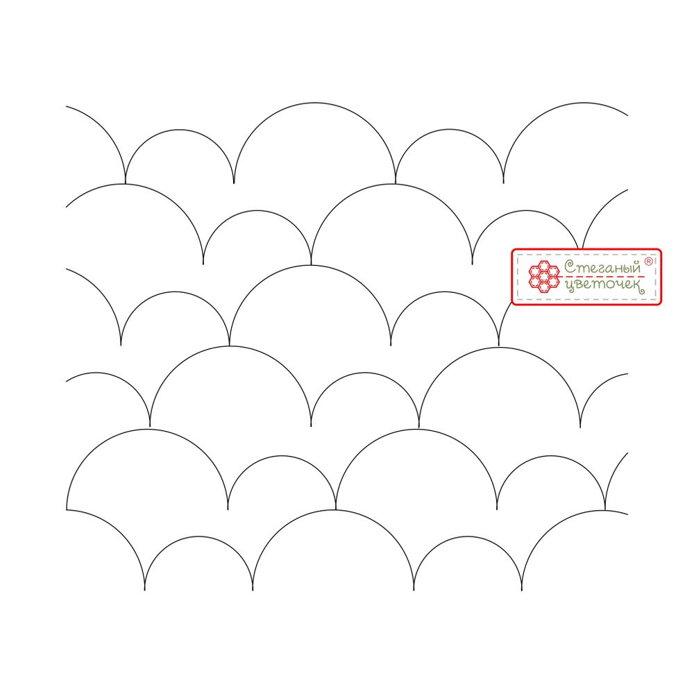 Линейка для стежки №34, 3 мм (aрт. Y34)