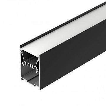 Профиль для прямоугольных светильников 2м 044874 черный LINE-5075-HONEYCOMB-2000 BLACK Arlight