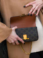 Celine Triomphe Chain Shoulder Bag