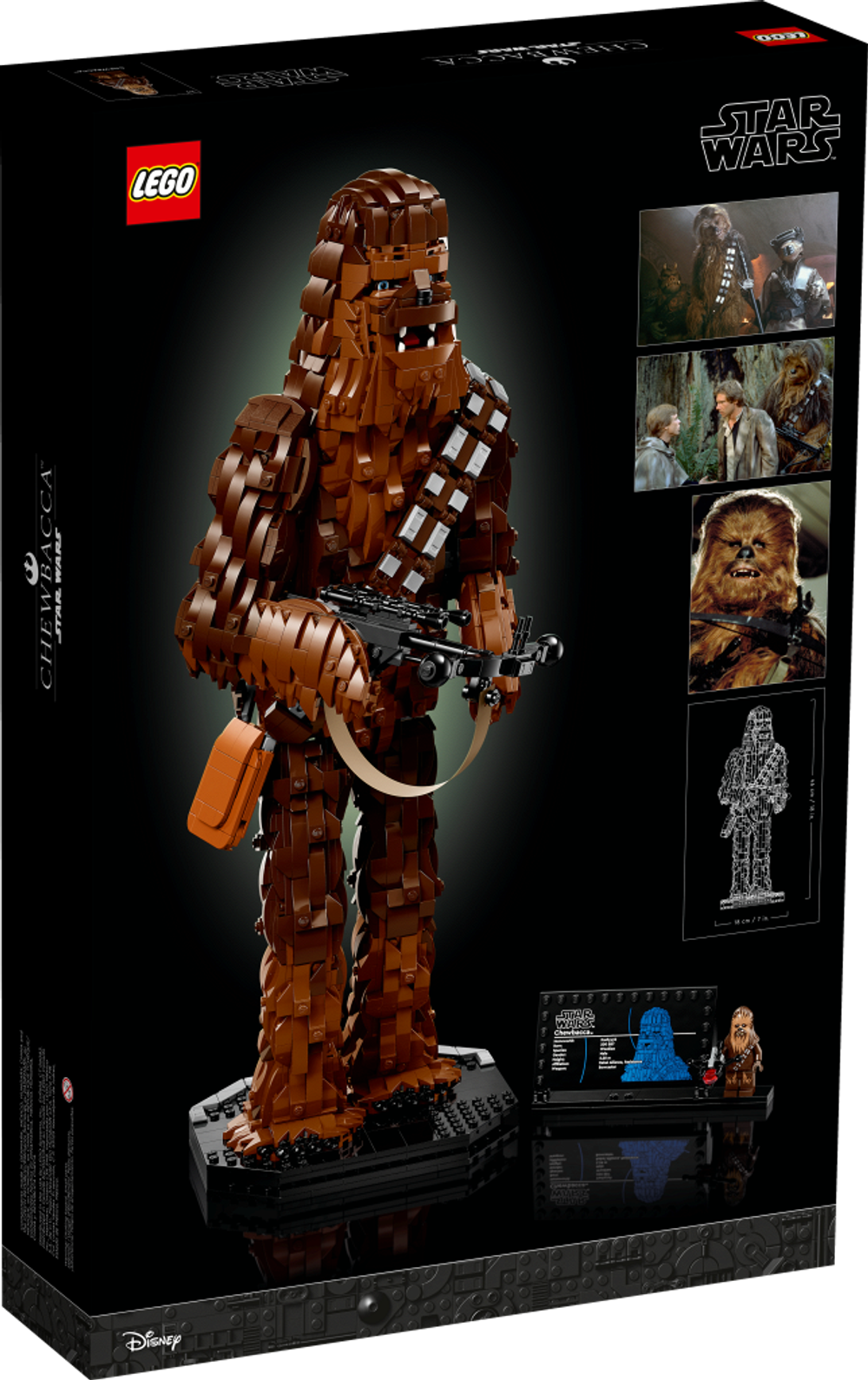 LEGO Star Wars 75371 Chewbacca — сборная фигурка Чубакки 46 см
